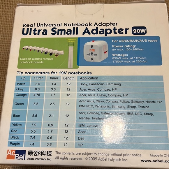 Real universal Notebook adapter - Picture 2 of 4